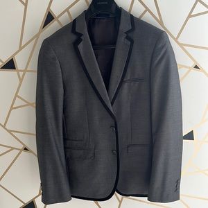 English Laundry Gray Blazer - 36R